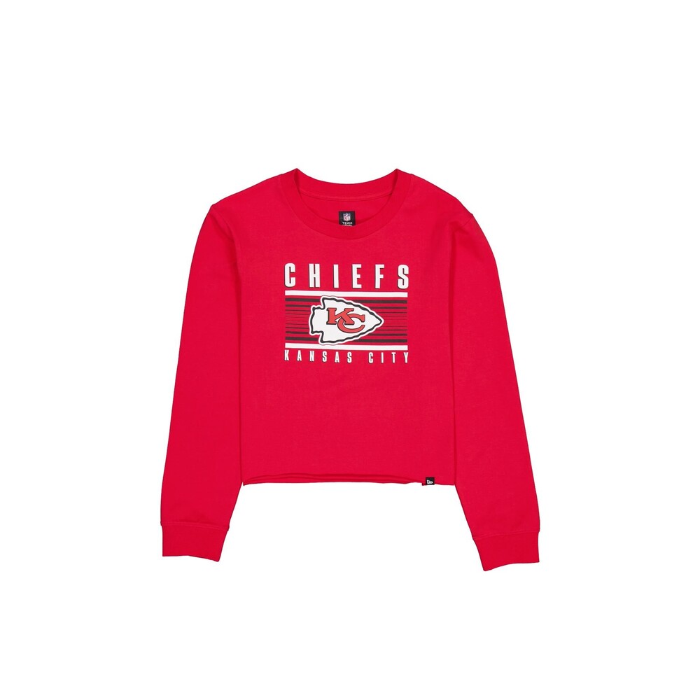 New Era Kansas City Chiefs Active Women's Long Sleeve T-Shirt - Size L